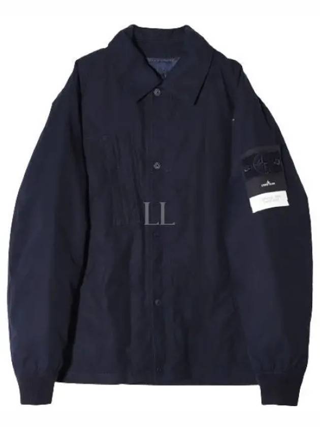 Ghost Piece O-Ventile Down Jacket Navy - STONE ISLAND - BALAAN 2