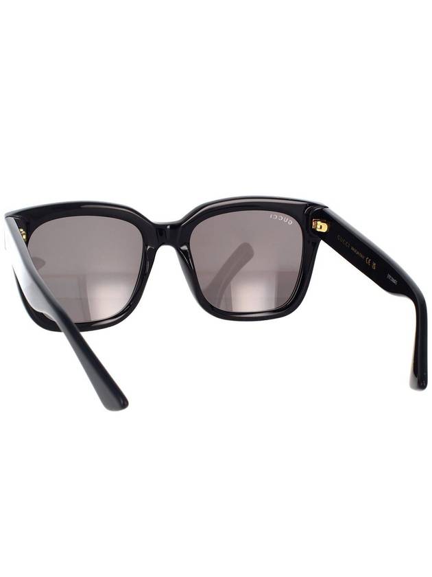 Eyewear Square Frame Sunglasses Black - GUCCI - BALAAN 5