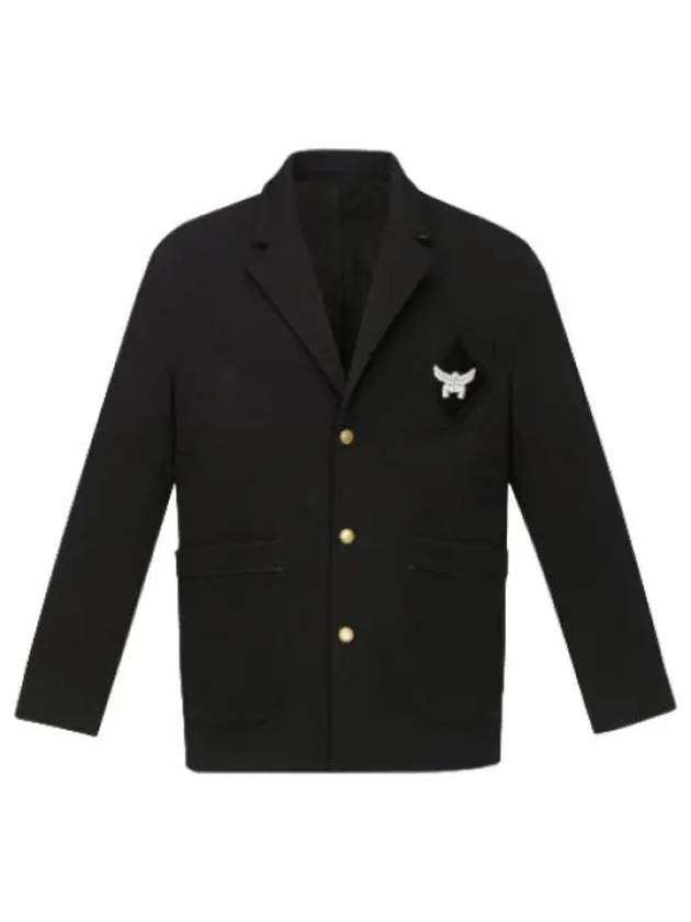 Logo Patch Fonte Blazer Suit Jacket - MCM - BALAAN 1