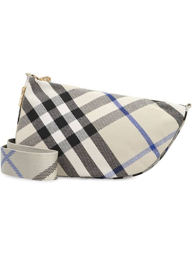 Shield Check Medium Cross Bag Beige - BURBERRY - BALAAN 3