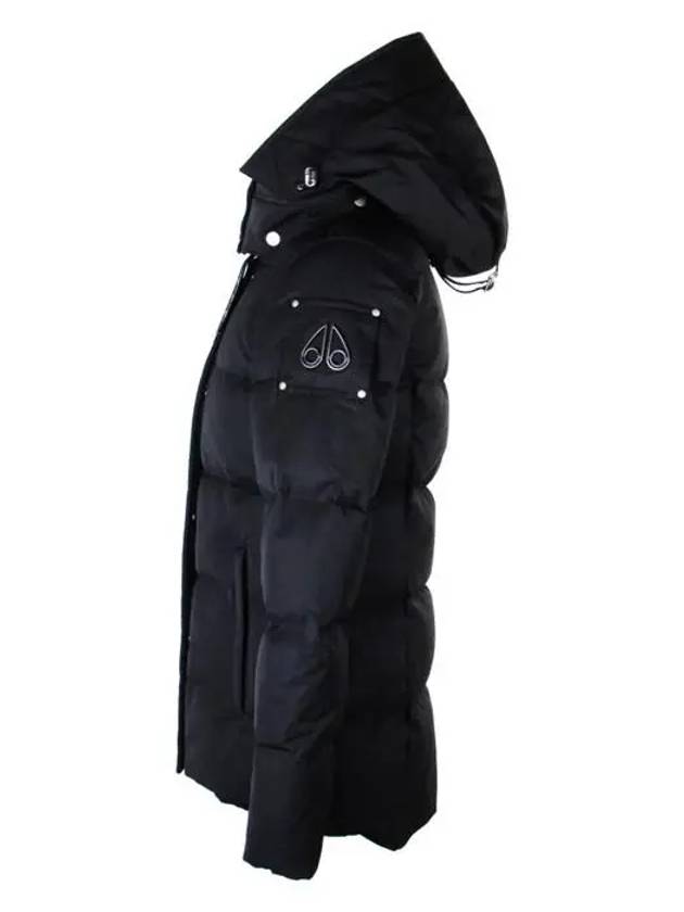 Women's MISTAYA Jumper Down Jacket Black - MOOSE KNUCKLES - BALAAN.