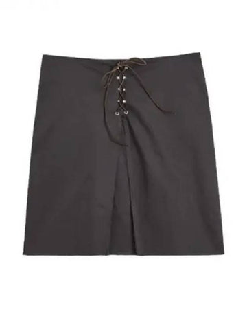 string detail mini skirt - OUR LEGACY - BALAAN 1