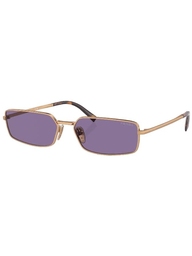 Eyewear Logo Sunglasses Purple - PRADA - BALAAN 1