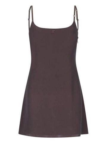 Midi One Piece 323CRO236VI00421053 Brown - COURREGES - BALAAN 1