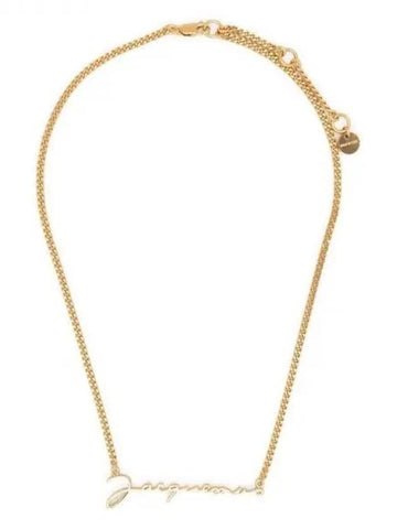 Jacquemus logo charm necklace - JACQUEMUS - BALAAN 1