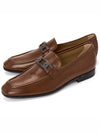 Men's Leather Loafers Brown - TOD'S - BALAAN.