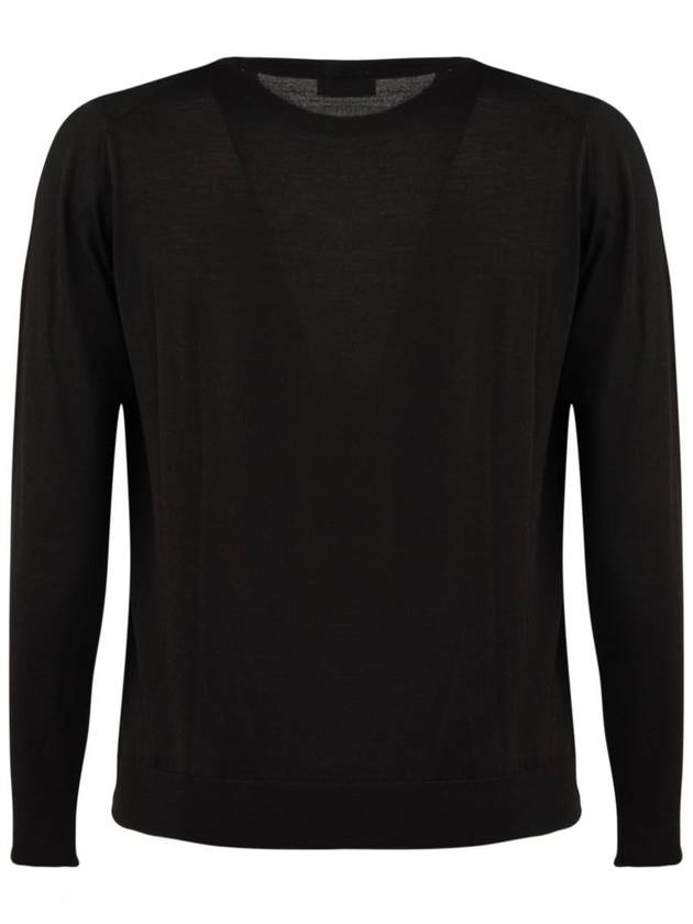 Roberto Collina Black Ultrafine Merino Wool Sweater - ROBERTO COLLINA - BALAAN 2