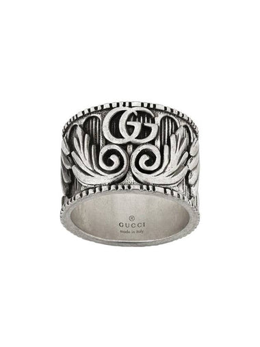 GG Marmont Double Ring YBC551895001 Silver - GUCCI - BALAAN 1