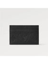 Monogram Double Card Wallet Black - LOUIS VUITTON - BALAAN 6