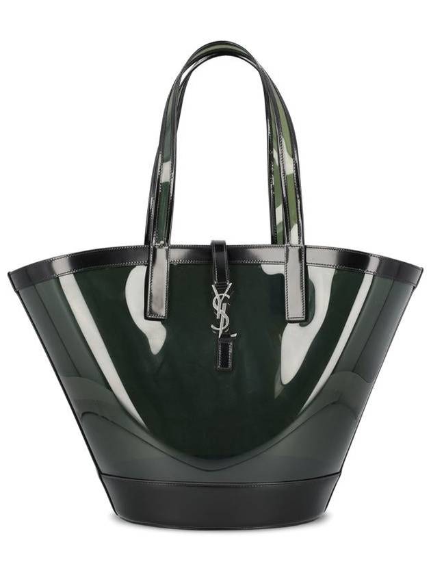 Medium Panier Tote Bag Green - SAINT LAURENT - BALAAN 2