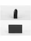 Logo Soft Grained Calfskin Card Wallet Anthracite - LOEWE - BALAAN 4