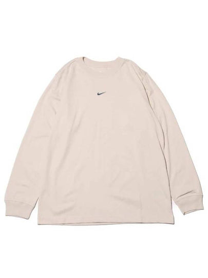 Sportswear Loose Long Sleeve T-Shirt Light Orewood Brown - NIKE - BALAAN 2