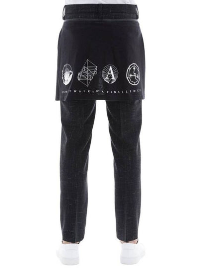 Graphic Zip Overlay Pants - UNDERCOVER - BALAAN 2