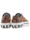 TB Pattern Low Top Sneakers Orange - BURBERRY - BALAAN 5