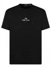 Embroidered Logo Cotton Short Sleeve T-shirt Black - POLO RALPH LAUREN - BALAAN 2