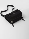 Re-Nylon Saffiano Shoulder Bag Black - PRADA - BALAAN 5