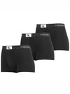 Low Rise 3 Pack Briefs Black - CALVIN KLEIN - BALAAN 1