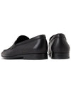 Men's Penny Leather Loafers Black - TOD'S - BALAAN 7