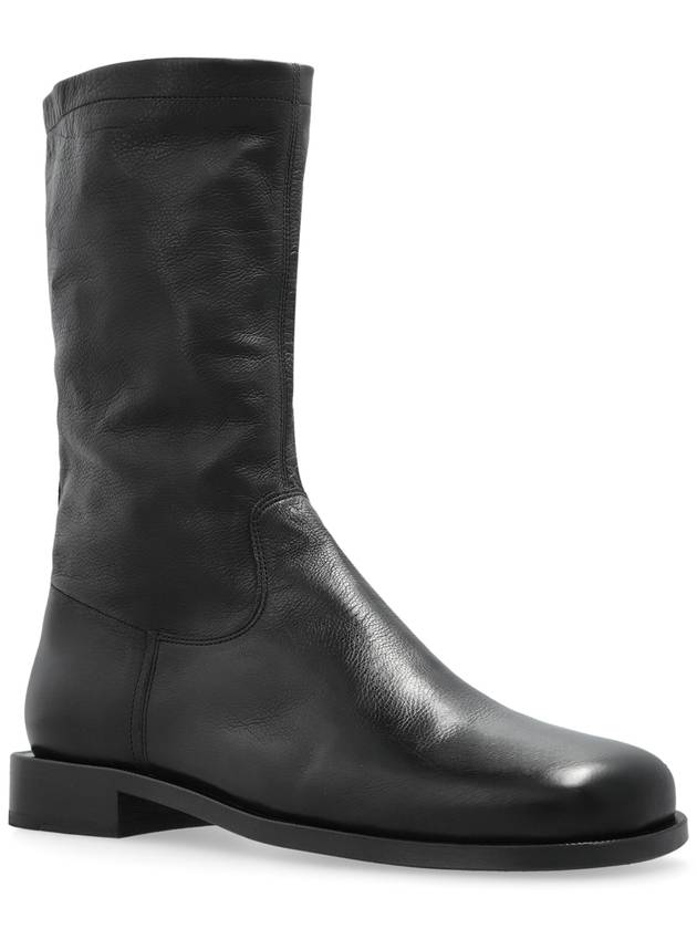 Lemaire Leather Ankle Boots, Men's, Black - LEMAIRE - BALAAN 4