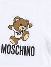 Kids short sleeved t shirt HUM04K LAA02 10101 Adults can wear - MOSCHINO - BALAAN 4