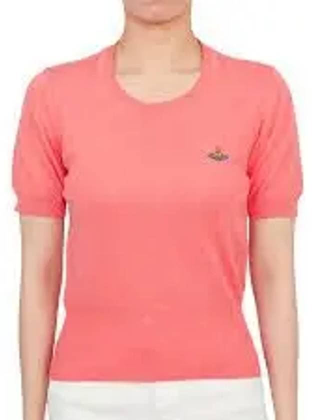 Bea Knit Top Coral - VIVIENNE WESTWOOD - BALAAN 2