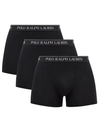 Logo Waist Band Braff 3 Pack Black - POLO RALPH LAUREN - BALAAN 2