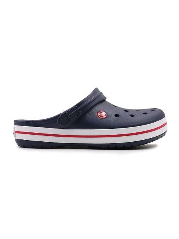 Crocband Clog Sandals Navy Red - CROCS - BALAAN 1