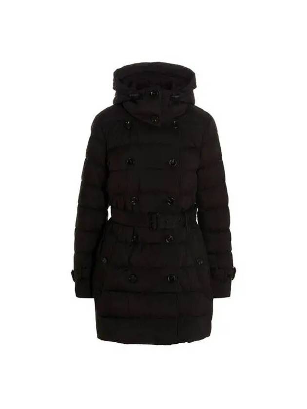 Detachable Hoodie Puffer Coat Padded Black - BURBERRY - BALAAN 2