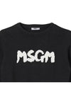 Kids Logo Knit Black F4MSJUJP075 110 - MSGM - BALAAN 4