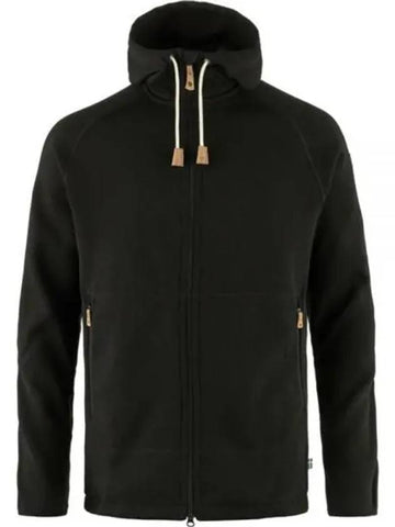 Men s OVIK FLEECE HOODIE Black 82252550 M - FJALL RAVEN - BALAAN 1