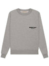 Essential The Core Collection Crew Neck Sweatshirt Dark Oatmeal Women - FEAR OF GOD ESSENTIALS - BALAAN 2