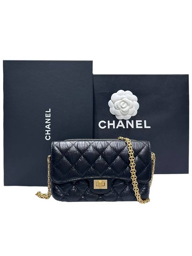 AP2215 Black 2 55 Vintage Double Phone Holder Bag - CHANEL - BALAAN 10