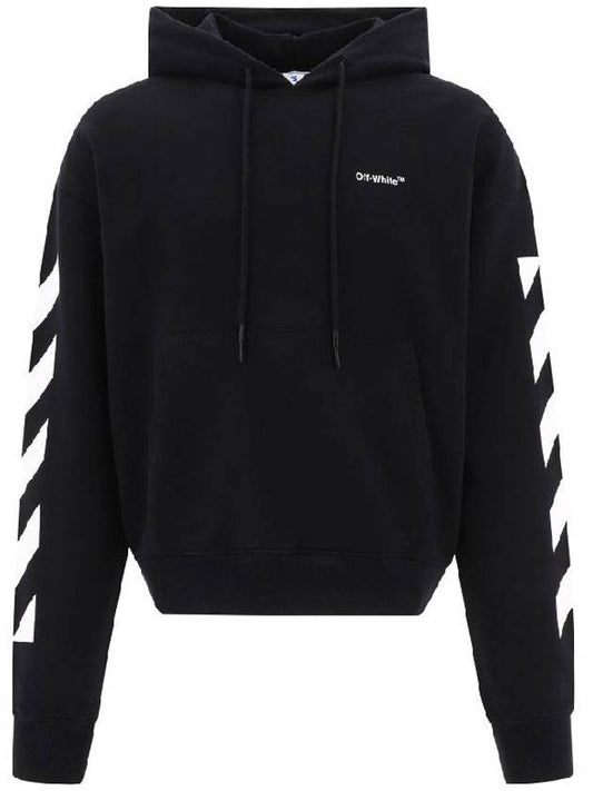 Diag Logo Cotton Hood Black - OFF WHITE - BALAAN 1