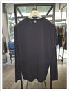 Wool Jersey 4-Bar Long Sleeve T-Shirt Navy - THOM BROWNE - BALAAN 6