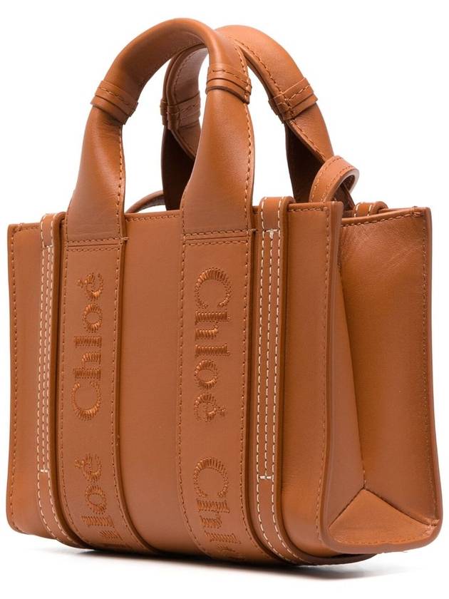 Woody leather tote bag CHC23UP237I60 - CHLOE - BALAAN 5