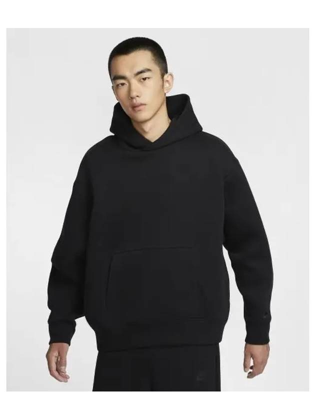 Tech Reimagined Fleece Hoodie M Black FZ0745 010 - NIKE - BALAAN 2