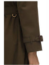 Women's Westminster Heritage Double Trench Coat Military Green - BURBERRY - BALAAN.