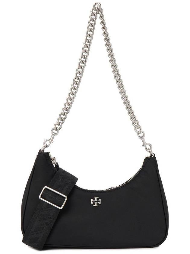 Mercer Small Chain Shoulder Bag Black - TORY BURCH - BALAAN 2