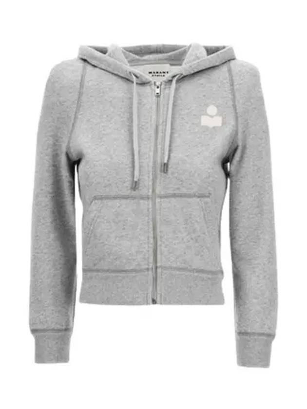 Penny Zip-Up Hoodie Grey - ISABEL MARANT - BALAAN 2