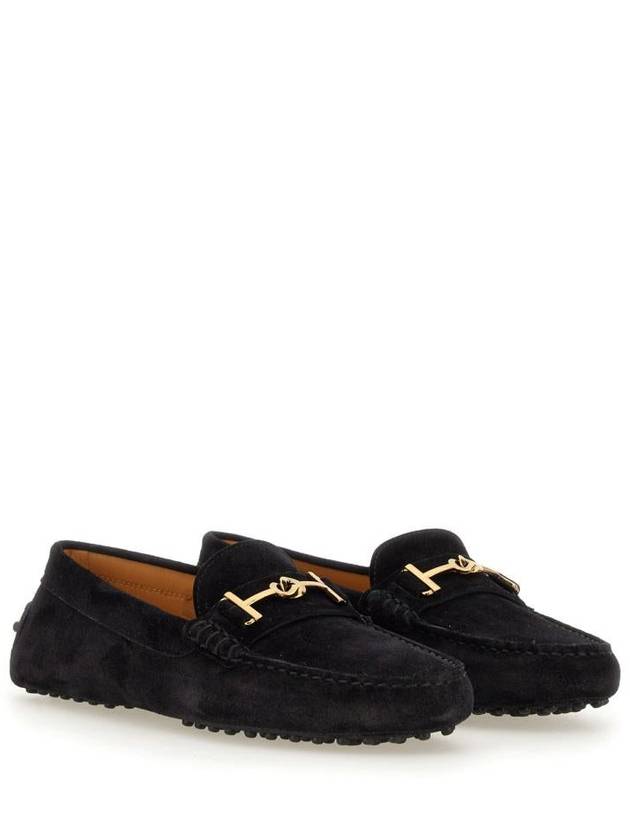 Gomino Suede Driving Shoes Black - TOD'S - BALAAN 3