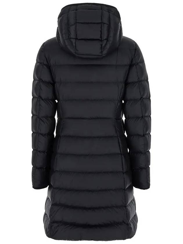 1C00025 595FE 999 HIRMA Black Hooded Down Long Padding - MONCLER - BALAAN 3