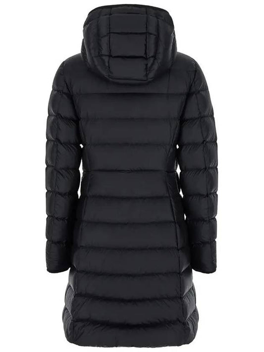 1C00025 595FE 999 HIRMA Black Hooded Down Long Padding - MONCLER - BALAAN 2