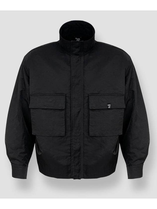 Wild Pocket Nylon Windbreaker Black - BLACKMAMBA - BALAAN 2