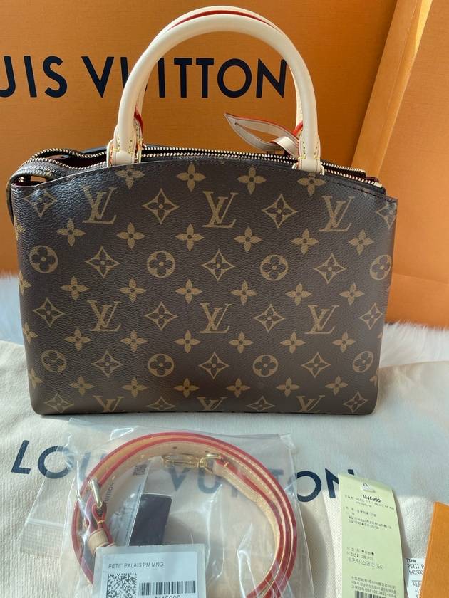 Monogram Petit Palais Tote Bag Brown - LOUIS VUITTON - BALAAN 6