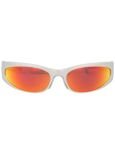 Eyewear Reverse XP Wrap Oval Frame Sunglasses - BALENCIAGA - BALAAN 2