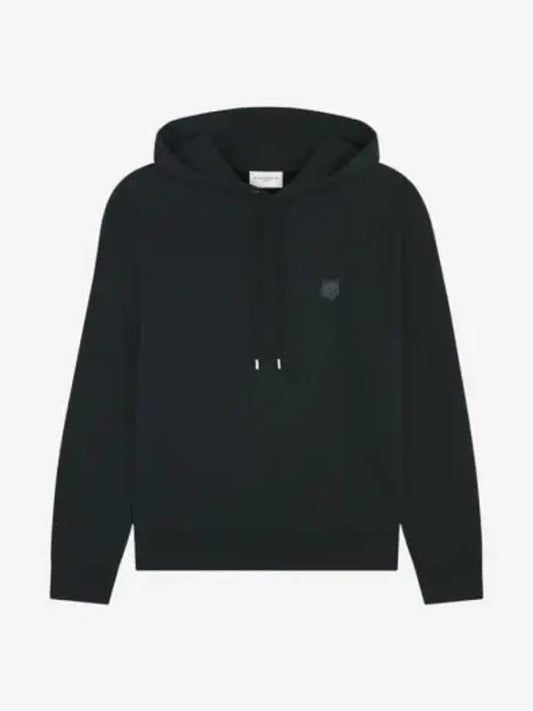 Bold Fox Head Patch Oversize Hoodie Black - MAISON KITSUNE - BALAAN 2