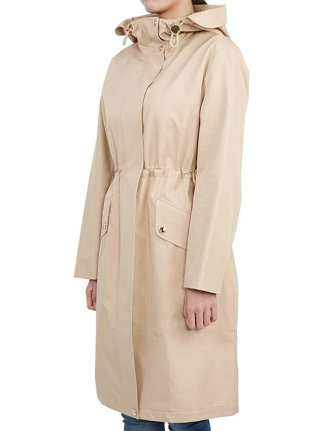 Drawstring Trench Coat Beige - BURBERRY - BALAAN 6