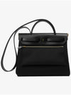 Herbag Zip 31 Bag Retourne Gold Noir - HERMES - BALAAN.