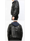 Men's Reversible Nylon Leather Jacket Black - DIOR - BALAAN 4