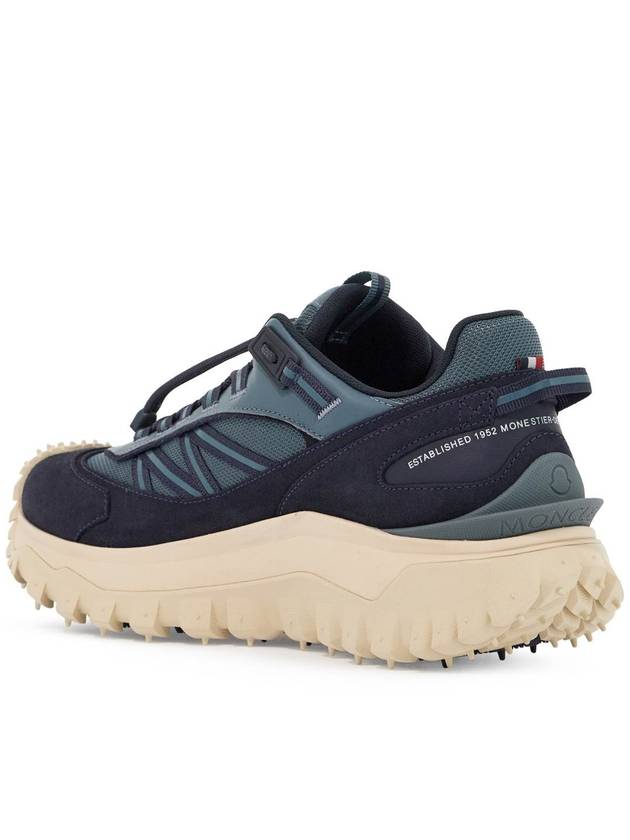 Trailgrip Low Top Sneakers Lapis Blue - MONCLER - BALAAN 4